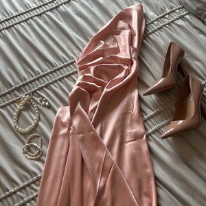 Babyboo Ariel Maxi Dress (Blush - Size S)